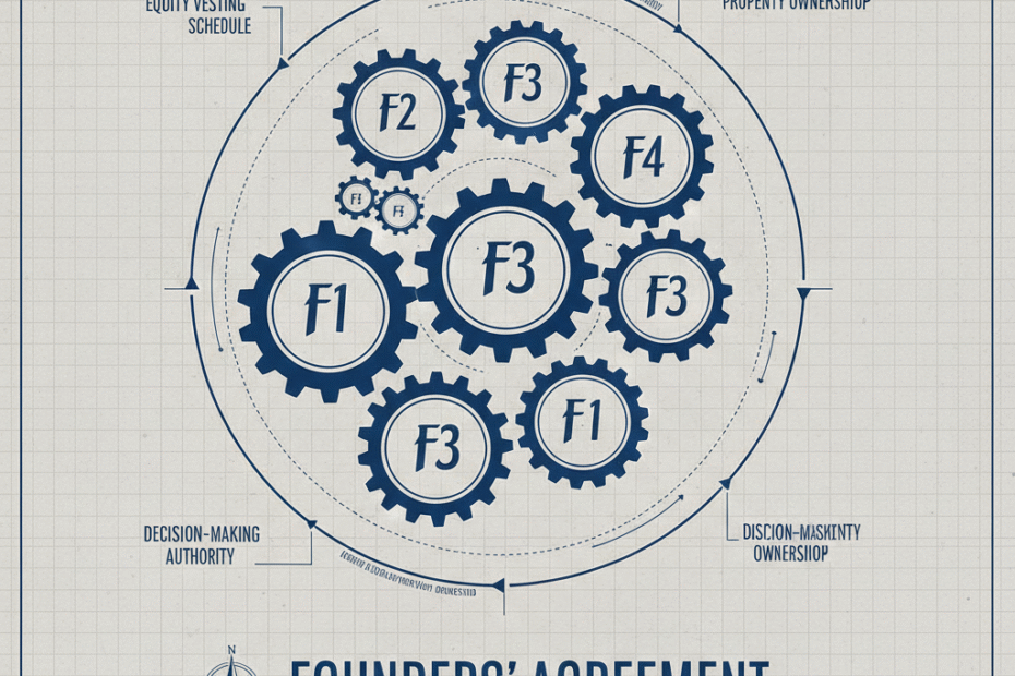 kurucu ortaklar sözleşmesi, founders agreement nedir, hisse dağılımı (vesting), startup hukuku, girişim avukatı